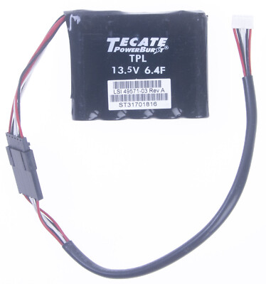 LSI Battery Super Capacitor 49571-03 Rev A 13.5V 6.4F Tecate RAID Cache