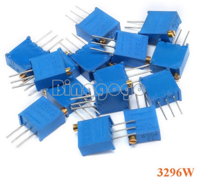 15 Values 3296 Trimmer Trim Pot Resistor Potentiometer Kits