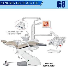 Dental Chair G8 He 3t 5 Led Gnutus With Bosch Motor 3 Axis Movement Ebay