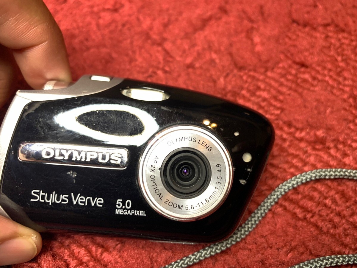 OLYMPUS μ mini DIGITAL S 5.0 mega pixel Olympus Stylus Verve S / µ-mini Digital S: Digital