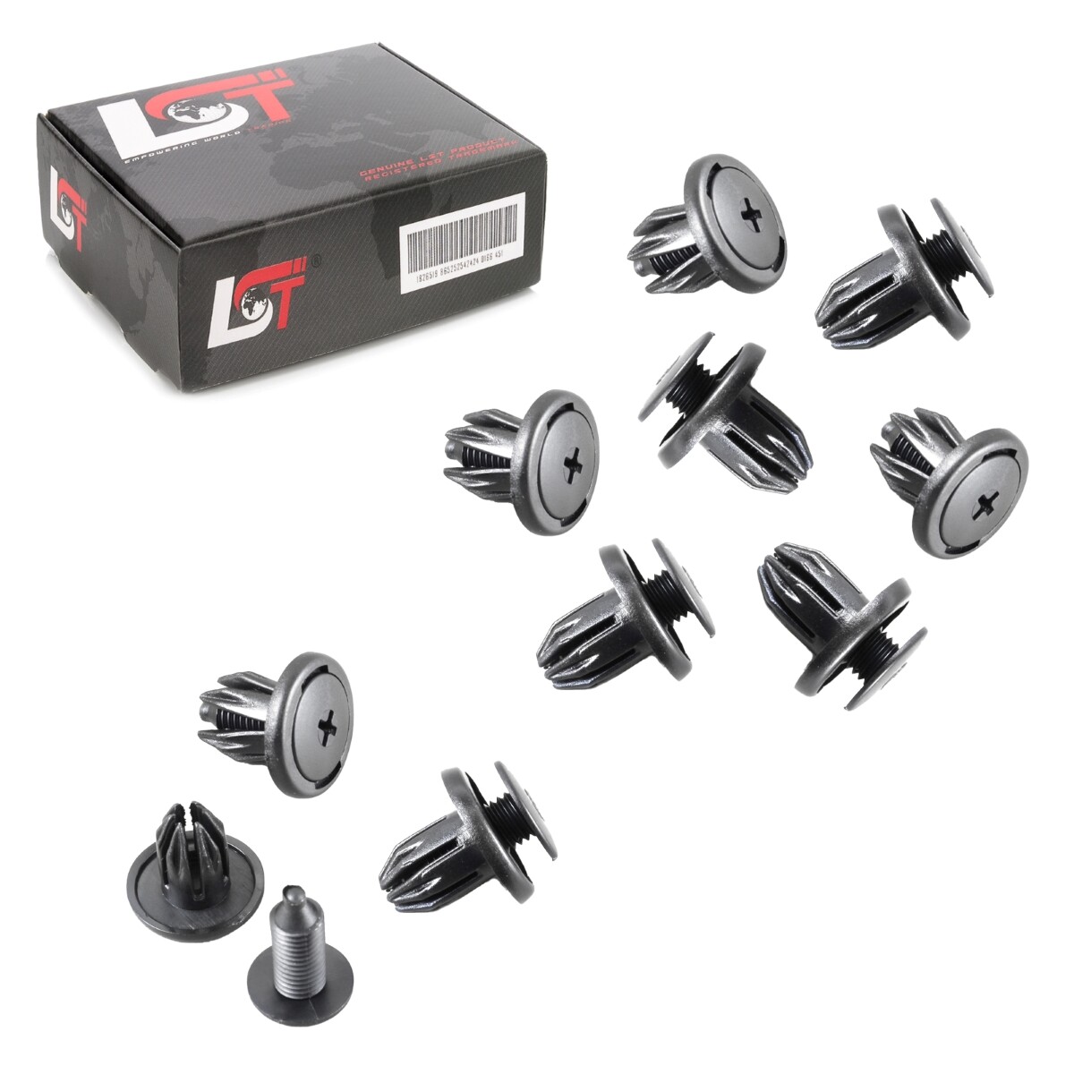 10x Expanding Rivet Fastening Clips Wheel Arch Liner for BMW MINI