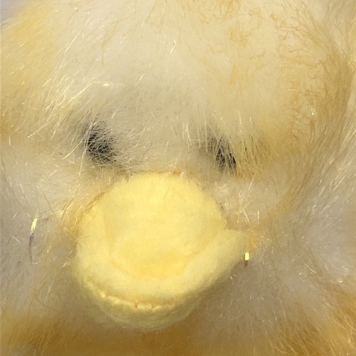 Vintage Plush Baby Chick W/ Shimmer Yellow So Soft And Fluffy Super Cute! Easter - Imagen 11 de 14