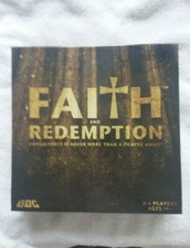 Faith and Redemption Board Game 2-4 Players Ages 10+ Factory Seal FREE SHIPPING