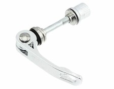 NEW ALLOY BICYCLE SEATPOST BINDER QUICK RELEASE SIZE 6X65 C-804 IN SILVER.