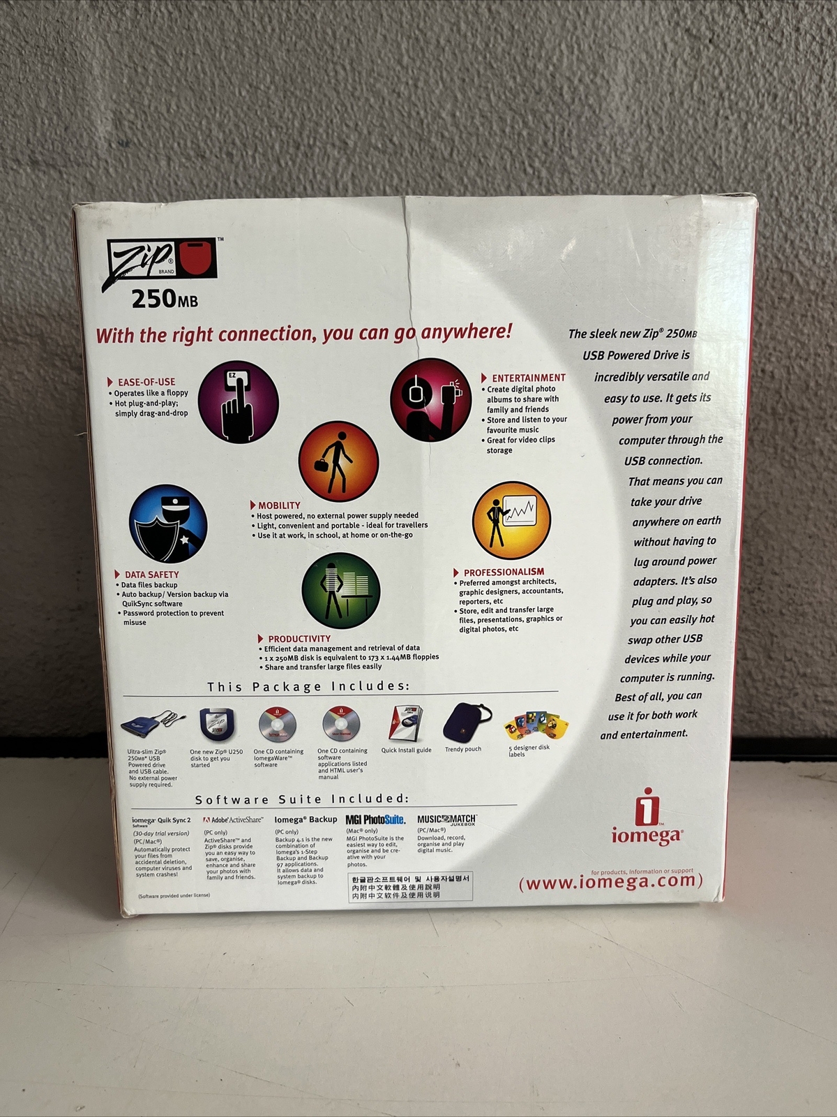 Iomega Zip Drive 250 USB External Drive 250MB USB Powered eBay