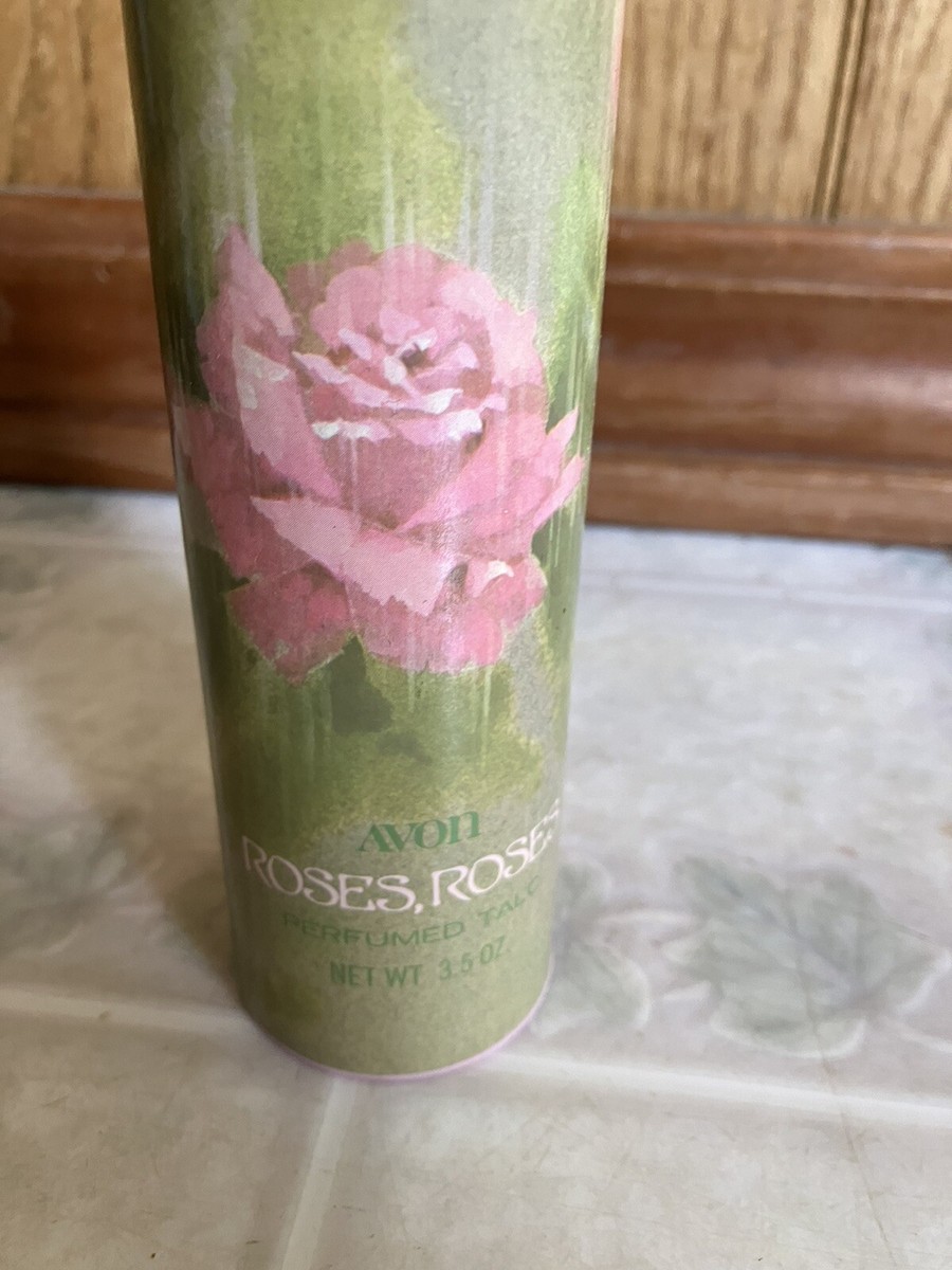 Vintage Avon Roses, Roses Perfumed Talc New Old Stock