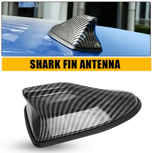 Car Shark Fin Antenna With Signal Radio Function Carbon Tail Fiber Antenna Accessories Amfm Car H6r7 I3998703548
