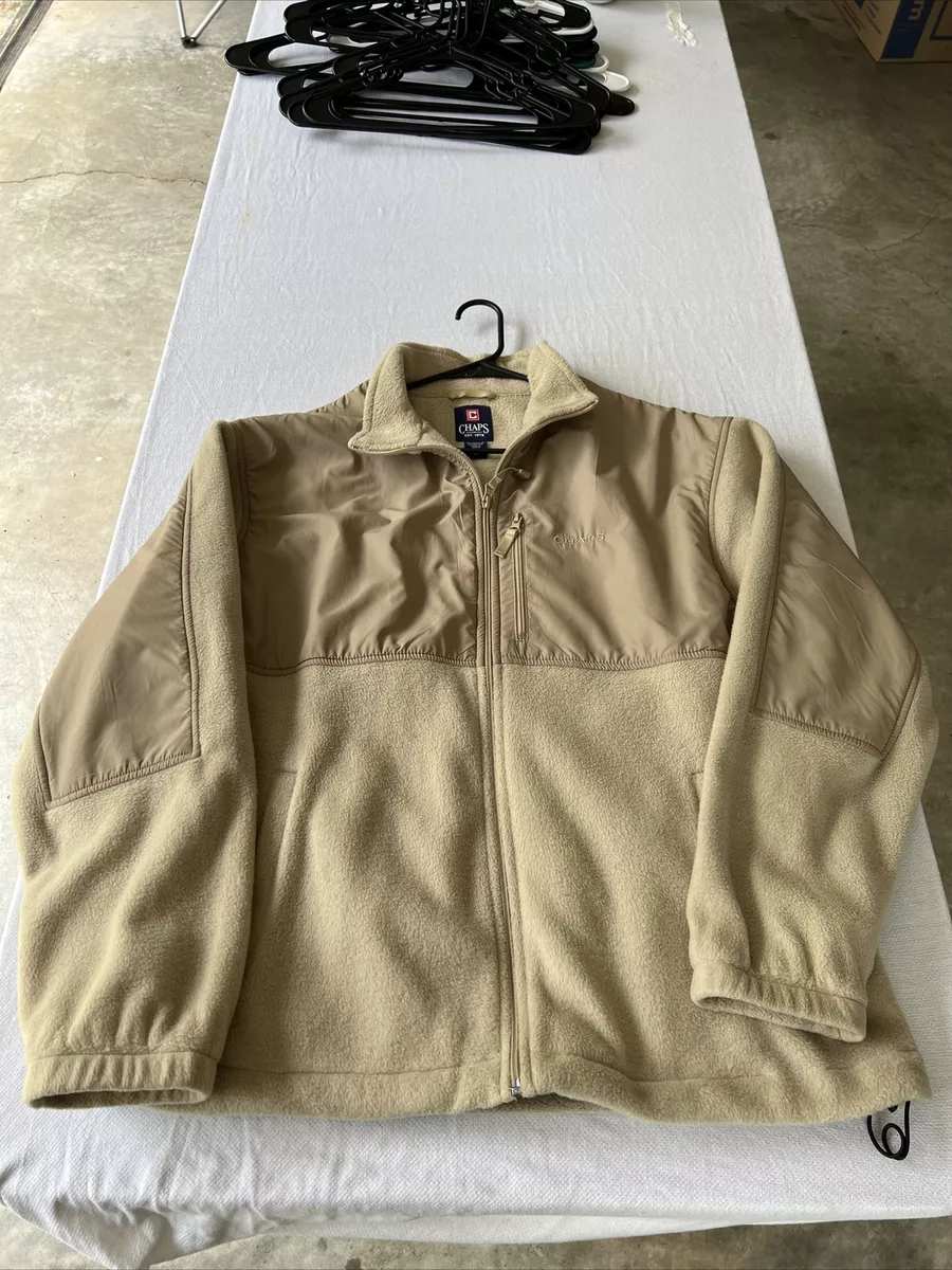Chaps fleece jacket sale