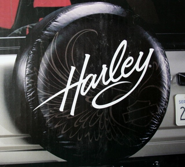 Motors Plasticolor HarleyDavidson Dark Custom Number 1 Spare Tire