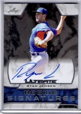 2019 LEAF ULTIMATE SIGNATURES RYAN JENSEN MLB ROOKIE RC AUTO #RSRJ1