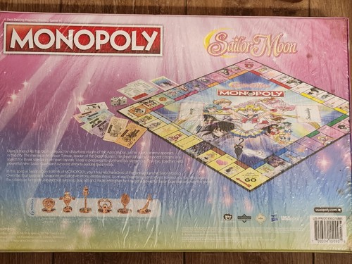 Monopoly Sailor Moon Board Game - Brand New Factory Sealed - 第 2/6 張圖片
