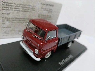 Autocult Resin 1/43 Ford Thames 400E GB 1957 Red/Grey #08001