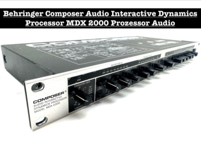 Behringer Composer Audio Interactive Dynamics Processor MDX 2000 Prozessor  