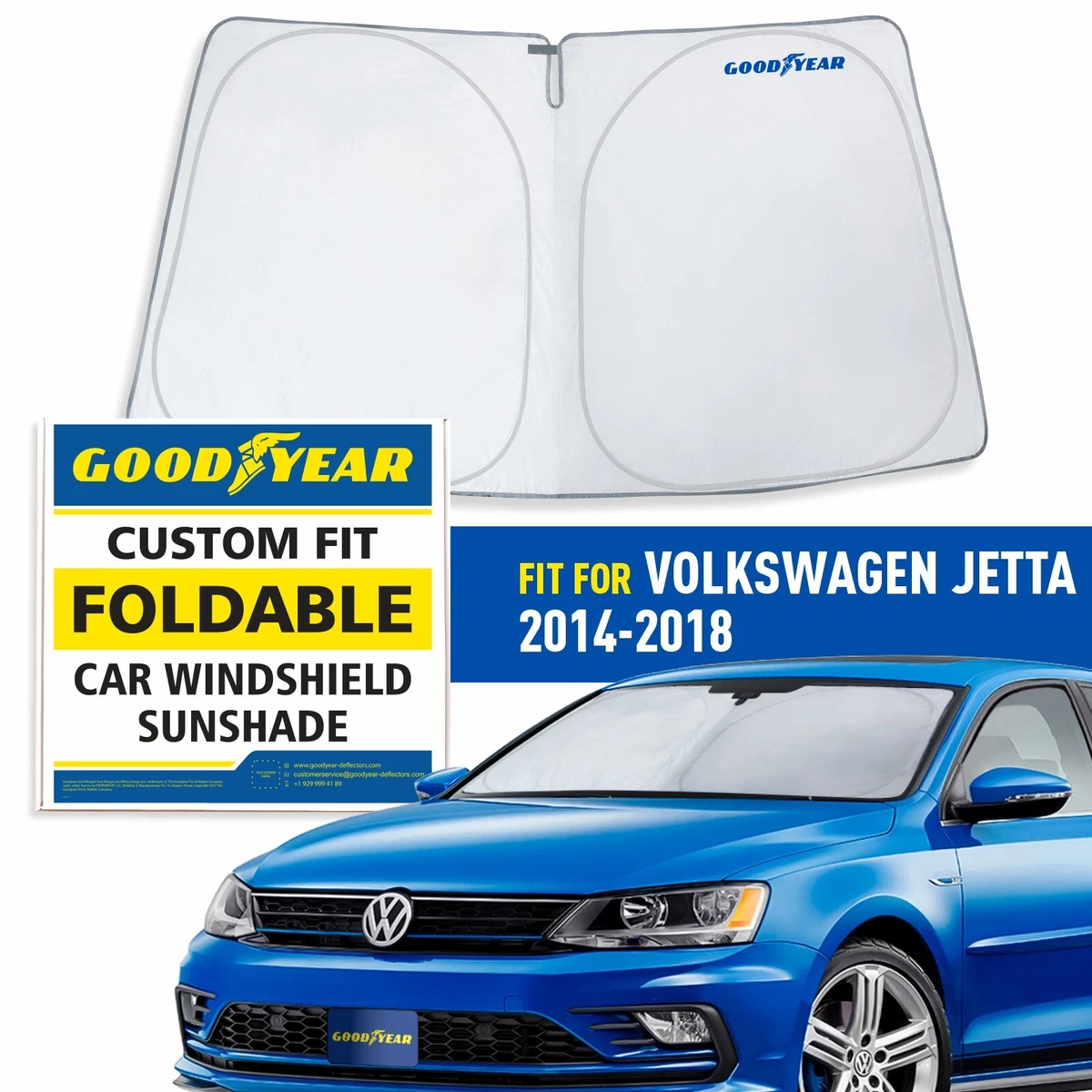 Jetta sun sale shade