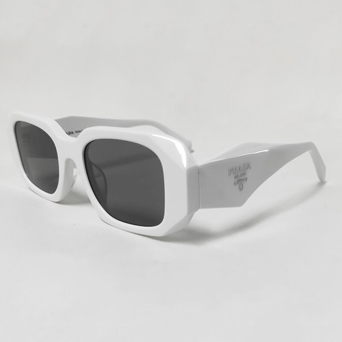 Prada 17WS Sunglasses White Frame Women Sunglasses