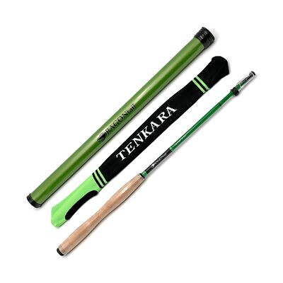 DRAGONtail Foxfire zx280 Zoom Fiberglass - Hybrid Tenkara Rod | eBay