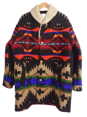 Vintage Pendleton High Grade Western Wear Wool Sherpa Collar