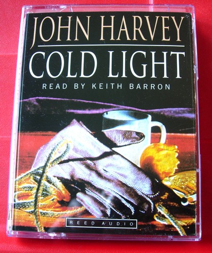 John Harvey Cold Light Charlie Resnick 2-Tape Audio Book Keith Barron Crime