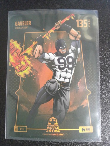 Gaveler BF-13 Fire Foil Bo Jackson Battle Arena ~ Aaron Judge