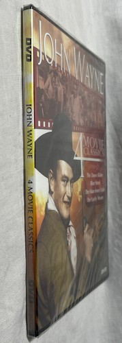 John Wayne 4 Movie Classics DVD Blue Steel, The Dawn Rider More *NEW AND SEALED* - Picture 3 of 6
