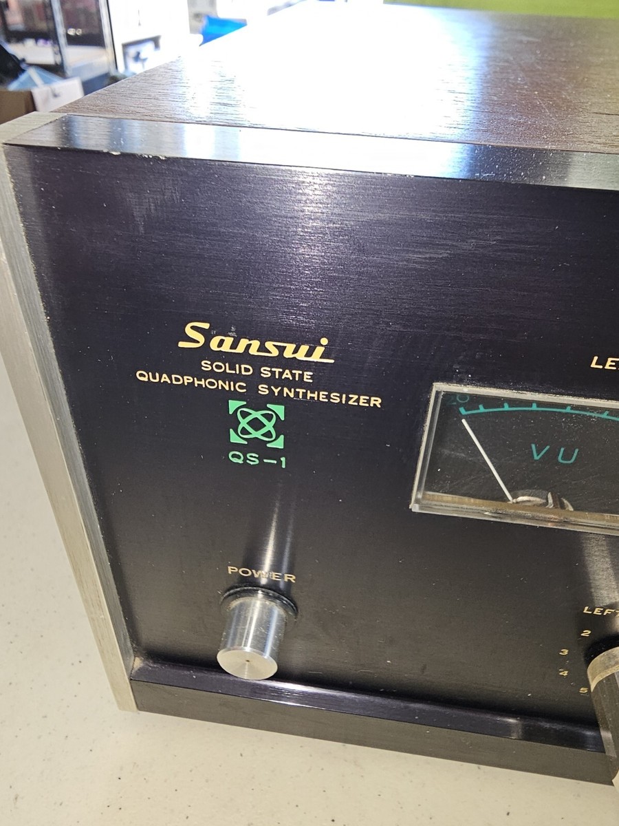 SANSUI QS-1 Quadraphonic Synthesizer | eBay SANSUI QS-1 Quadraphonic Synthesizer | eBay
