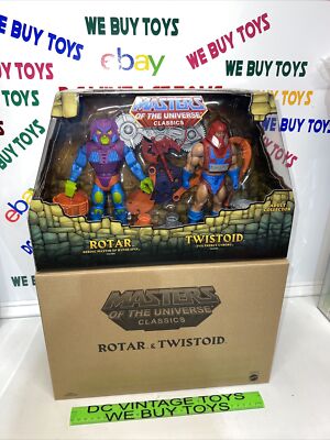 Mattel MOTU Masters of The Universe Classics Rotar & Twistoid 2pk