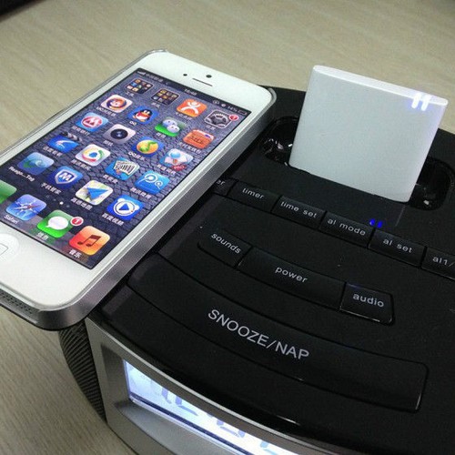 Bluetooth Music Audio Receiver Adapter for Sounddock 30Pin Apple Dock Speaker AU - Picture 4 of 4