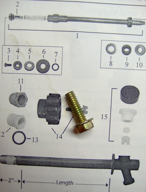 Replacement Screw For Outdoor Faucet Knob Mansfield Danco Anti