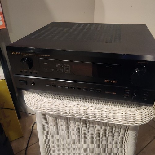 Denon AVR 2802 6.1 Channel 135 Watt Receiver Power Cable  No Remote - Picture 2 of 19