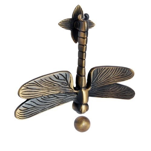 Dragon Fly Door knocker 16 x 13 x 2.9 Cms Antique brass finish - Picture 6 of 6
