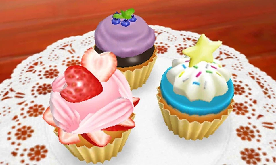 Cooking Mama: Watashi no Sweets Shop Japanese Japan Nintendo 3DS USED - Image 4 of 4