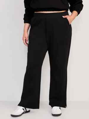 Old Navy High-Rise Dynamic Fleece Wide-Leg Pants Womens 4X