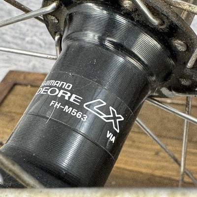 Vintage Araya RM-17 26 Wheelset Shimano Deore LX 32 135 MTB