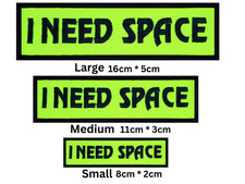 “Two PCS Embroidered Dog Patches –With Neon Green with Velcro Hook & Loop. K9...