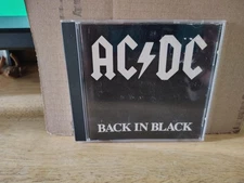 AC/DC Back in Black Compact Disc Gently Used Hard Rock and Metal