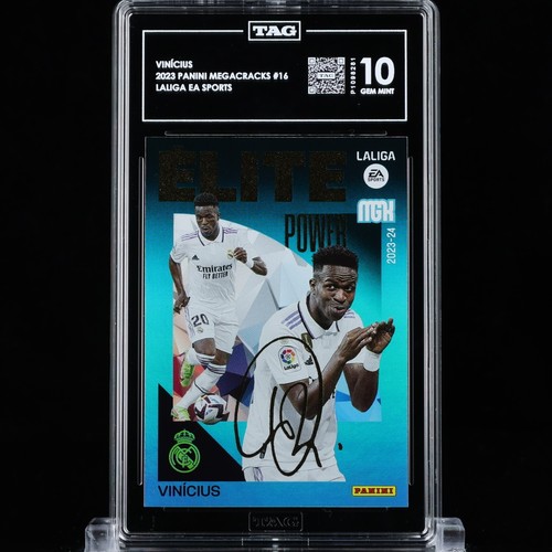Vinicius Vini Jr. 2023 Panini Megacracks La Liga EA Sports - Elite Power TAG 10