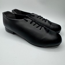 Capezio Cadence Black Tap Shoes Tele Tone Taps Mens 10