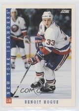 1993-94 Score Canadian Benoit Hogue #16 q7c