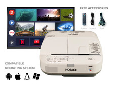 Epson 3LCD Projector UST Lamp Life Up to 10,000 Hours 2700 Lumens Full HD w/Kit  