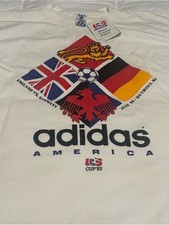 NWT Vintage 1993 US Soccer Cup Germany - England Match T-Shirt Size XL