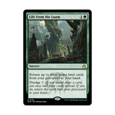 WOTC Ravnica Remastered Life from the Loam (R) (Foil) NM