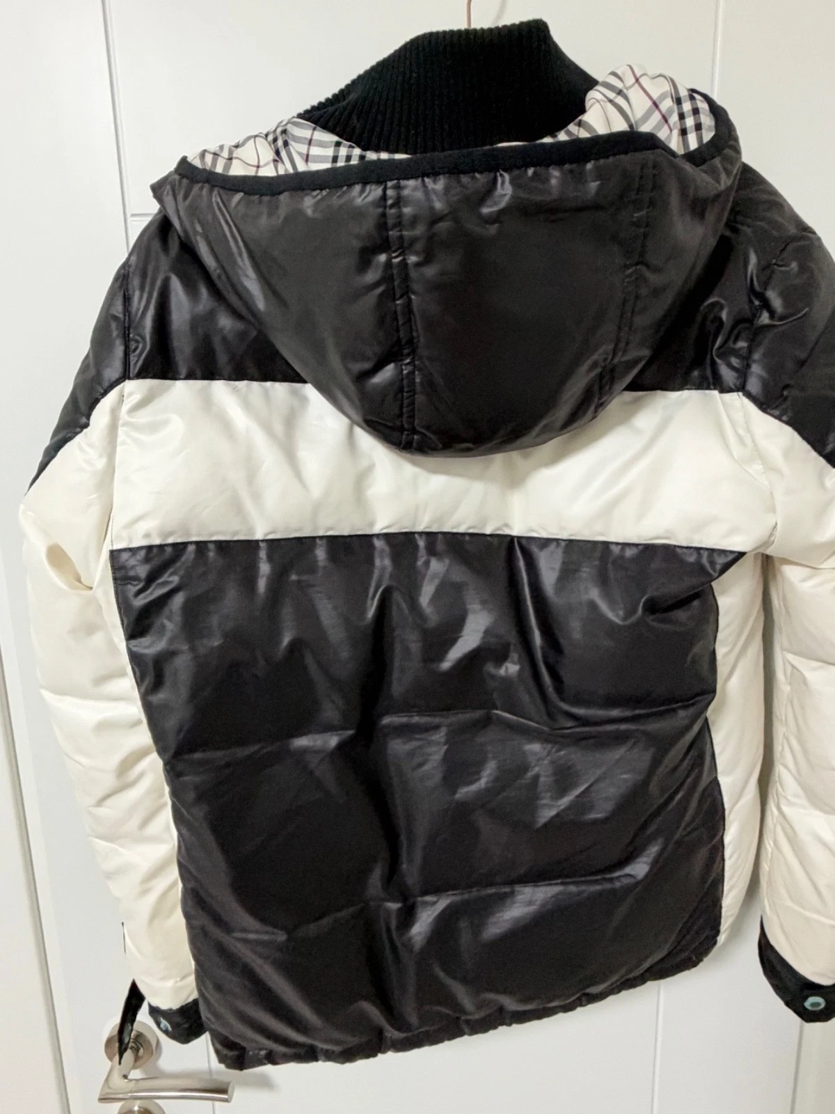 Burberry Black Label black and white jacket image 2