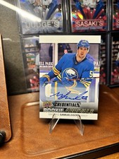 2021-22 Upper Deck Credentials - Rookie Arrivals Mattias Samuelsson Autograph