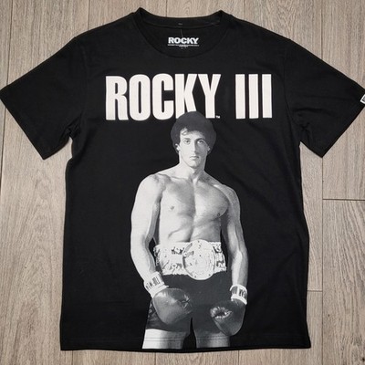 Rocky III Movie Poster Boxing T-Shirt Men's M Sylvester Stallone Rocky Balboa