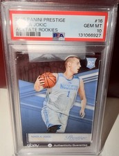 Nikola Jokic 2015-16 Panini Prestige Acetate RC #16 PSA 10 LOW POP🔥
