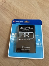 VERBATIM STORE 'N' GO HDD 1TB 53023 USB 3.0 extern (0023942530237) NEU OVP