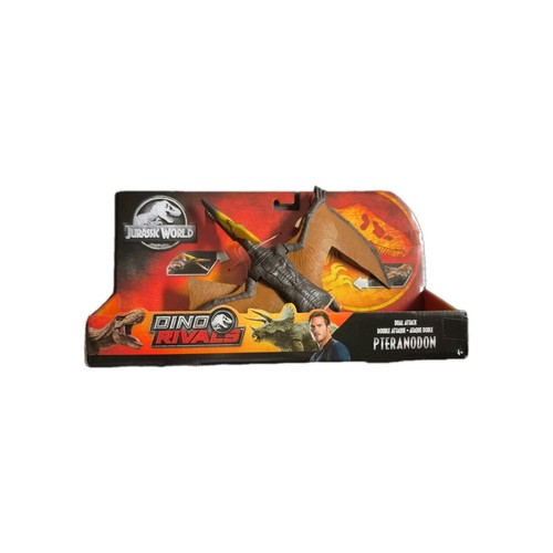 NEW RARE MATTEL Jurassic World Park Dino Rivals Dual Attack Pteranodon Figur - Bild 1 von 1