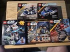 LEGO STAR WARS MEGA LOT OF 5 BUILDING SETS
