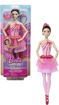 Barbie in the Nutcracker Land of Sweets Ballerina Renee Doll [New Toy] Paper D