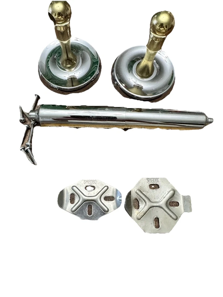 Suporte para rolo de papel higiênico Smedbo Suécia - Imagem 2 de 4